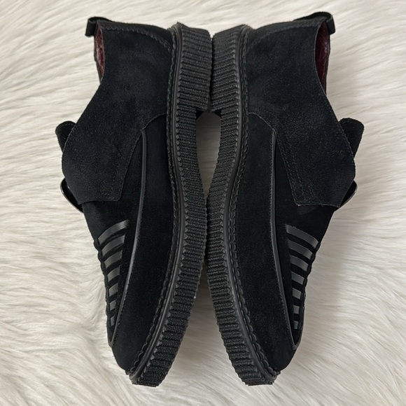 House Of Hounds Cooper Creepers Black Suede Leather 41 - Picture 9 of 16